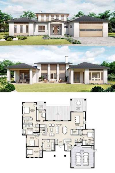 #villadesign  #planandelevations  #cottage  #HouseDesigns  #modernhouses  #mordendesign  #best_architect  #besthomeplans  #Besthomes  #planand3ddesign