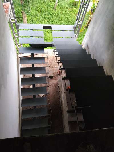 fabricated stair frame work