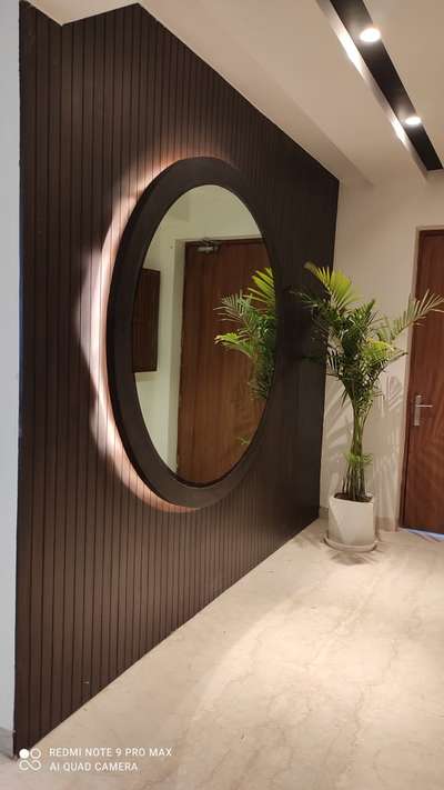 wall design.
.
#mirror #gateDesign #FalseCeiling #Entrance #IndoorPlants #CelingLights #GlassMirror #woodendesign #flats #works #sitediaries #uniquedesign