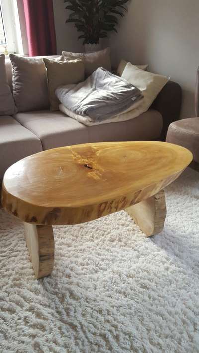 live edge furniture available only on order