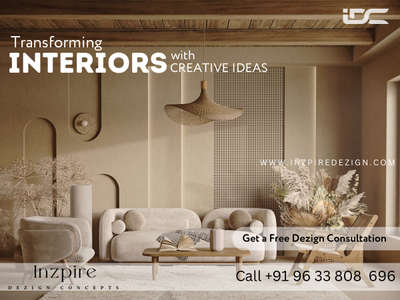 Unlock the beauty within your home with our inspired design solutions. 

 #inzpiredezignconcepts  #HomeDecor  #homeinteriors