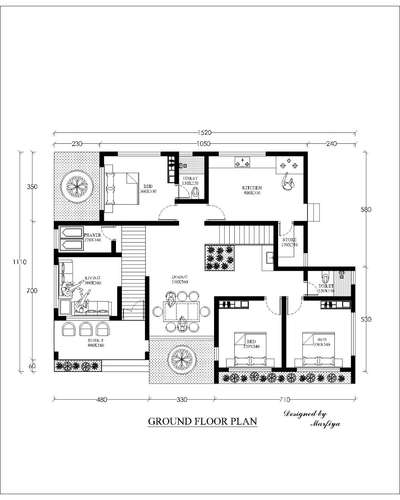 #houseplan #bed2