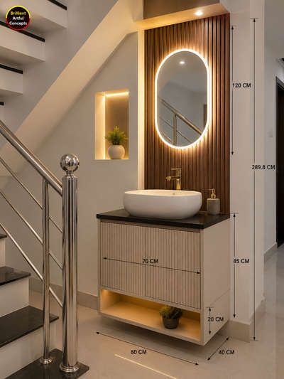 🔥 Premium Bedroom Interior Design with Measurements (CM) | Space-Smart Luxury Setup

━━━━━━━━━━━━━━━━━━━
✨ Want a modern luxury bedroom with perfect measurements?
This design helps you create a premium, well-balanced bedroom layout with practical dimensions 👇

━━━━━━━━━━━━━━━━━━━
✔️ Key Features:
• Soft pastel theme with elegant wardrobe design
• Full-height storage with panel detailing
• Comfortable bed placement with side tables
• Cove ceiling with warm LED lighting
• Mirror + dressing integration
• Clean and spacious South Indian premium look

━━━━━━━━━━━━━━━━━━━
📏 Why Measurements Matter?
✔️ Perfect furniture placement
✔️ Smooth execution on site
✔️ Balanced spacing & walking area
✔️ No design mistakes

━━━━━━━━━━━━━━━━━━━
📐 Cutting List (Approx. in CM):
• Total Room Height: 289.8
• Ceiling Drop: 15
• Wardrobe Height: 210
• Loft Height: 65
• Bed Size: 190 × 150
• Wardrobe Depth: 60

━━━━━━━━━━━━━━━━━━━
✔️ We specialize in:
• Modular Kitchen
• Wardrobe
• TV Cabinet
• Wall Paneli