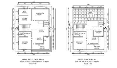 1850 sq.ft house plan #houseplan  #NorthFacingPlan  #newwork