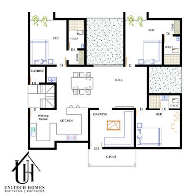 #2dDesign
 3BHK 2d plan in puthuppady| Turnkey Project by “unitech Homes”
Premium 
Total Area:1530 sqft
Bed Room:3


Location:puthupady
Plot Size:12 cent
Client name:Jithin
Feel free to reach out to us for a consultation
Our services
1.    Architectural Designing (2d,3d)
2.   Interior Designing & Construction
3.   Turnkey Construction
4. Civil Work(upto plastering)
5. Labour Work with supervision charge(200/- per sqft)
#construction #architecture #design #building #interiordesign #renovation #engineering #contractor #home #realestate #concrete #constructionlife #builder #interior #civilengineering #homedecor #architect #civil #heavyequipment #homeimprovement #house #constructionsite #homedesign #carpentry #tools #art #engineer #work #builders #photographylover