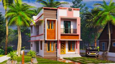 Biju Sir And Chithira Madom Dream Home Total 1250 Sqf Location @ Manjummel Eloor India Sqf Price 1850/- ( 8075612611 My Number Plz Call me and Full Details