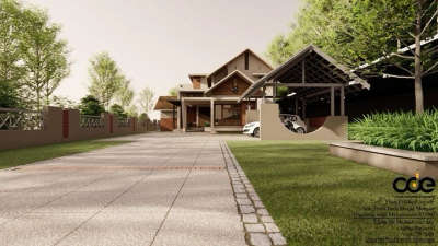 Proposed Residence for Mr. Madhukuttan Nair, Kottayam.
2750 Sqft Build-up Area