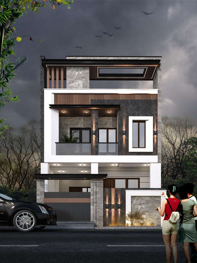#triveni nagar site elevation