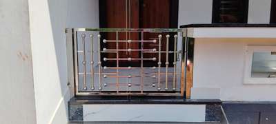 sitout gate   stainless steel paip  #stainless-steel
