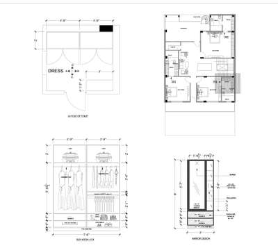 #2DPlans  #InteriorDesigner  #dressingroomdesign  #dressingunit  #BathroomStorage