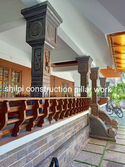 #stone pillar work