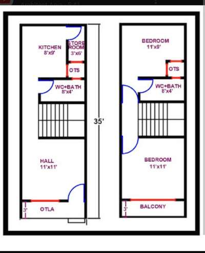 Small size planning having specious space....
 #planningcommunity #CivilEngineer