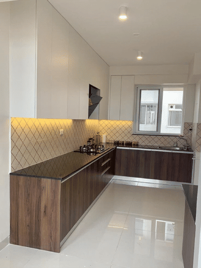 New kitchen design ideas  #KitchenIdeas  #HouseDesigns  #KitchenCabinet  #WardrobeDesigns