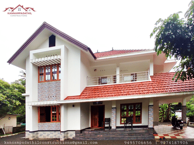 2200 sqft 4 Bhk @ Nattassery Kottayam