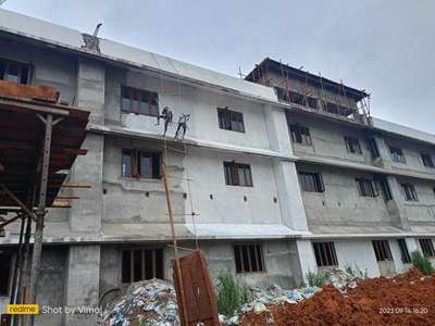 Work at Height using Rope @ Cochin International Airport Cargo Building.

#Vadam #Painting #Exterior #Building #Airport #Kochi