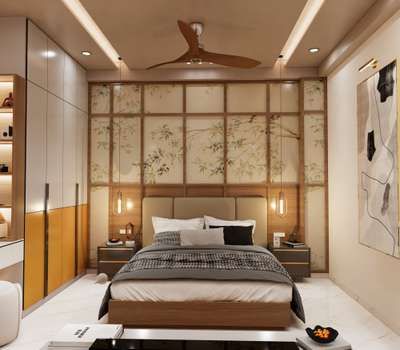 "Transform your bedroom into a cozy oasis with Evershine Homes! 🛏✨ Whether it's the gentle breeze from the ceiling fan or the comfort of our stunning bedding, every corner is designed for relaxation and style. Come visit us in Jaipur to find your dream haven! 💖 #Indoor #InteriorDesign #Furniture #BedroomVibes  #roomdecor  #MasterBedroom  #BedroomDesigns