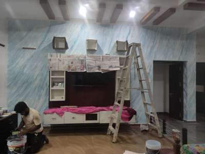 marble design on wall