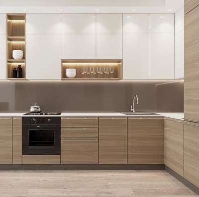 #ModularKitchen #LShapeKitchen #KitchenCabinet #KitchenIdeas #KitchenInterior #InteriorDesigner