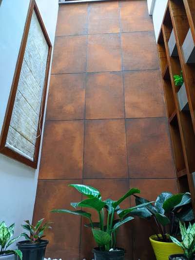 we do decorative concrete textures and panels. We have 3D panels, corten steel, Copper patina finishes etc. We also do wooden flooring, Fencing &tensile work,batten profiles, concrete washbasin etc.   #Architectural&Interior   #Contractor  #Interior Designer  #HouseDesigns  #ConstructionCompaniesInKerala