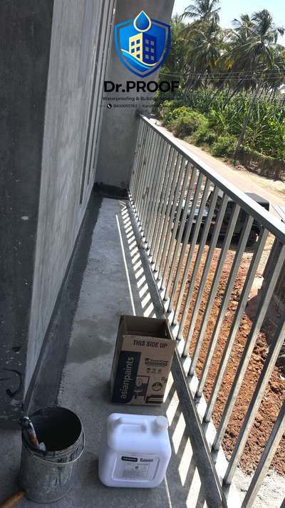 #BalconyIdeas  #BalconyDecors  #Rainwater  #WaterProofings  #WallPutty  #WallPainting