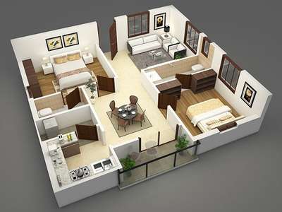 बनवाए अपना 3D फ्लोर प्लान मात्र ₹1000 में
 #3floorplan  #3DPlans