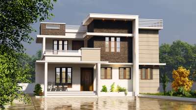 #KeralaStyleHouse #exterior_Work #render3d3d #3dsmax3dplan #HouseDesigns