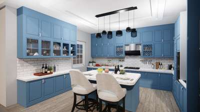 #3dkitchen #InteriorDesigner