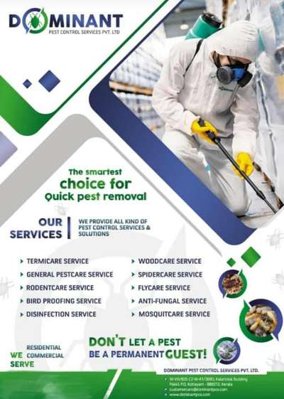 Pest Control by all Modes
any enq call us @ 8089618518