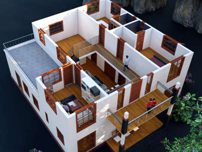 Two Storey Villa @ kollam