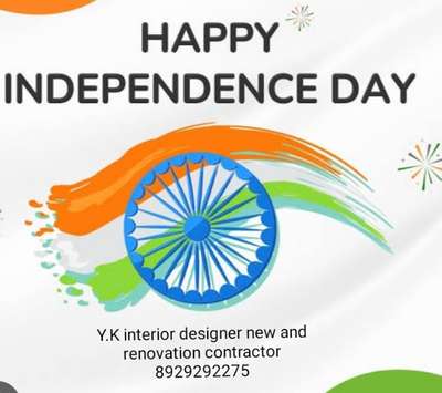 Happy Independence day 
Y.K INTERIOR DESIGNER, NEW & RENOVATION CONTRACTOR DELHI NCR,,, we deals in modular kitchen , white wash, pop fall seeling, tiles, marble, wallpaper, elevation , wooden flooring, plumber, wood.work steel work. CCTV camera, electrician, building  constructions, ETC..
#ykinteriordesigner #yk #interior #modular #modularroom #modularsofa #Viral #pop #steelwork #woodwork #walpaper #CCTVcamera #construction #Exterior #woodenflooring #kidsroom #modularbedroom #modularkitchen #yusufkhanactordirector #ykinteriordesigner #7empirefilms #bollywood #hotmodels #delhipeple #supermodels #bestinterior #ykinteriordesigner #3bhkinterior #2bhkinterior #4bhkinterior