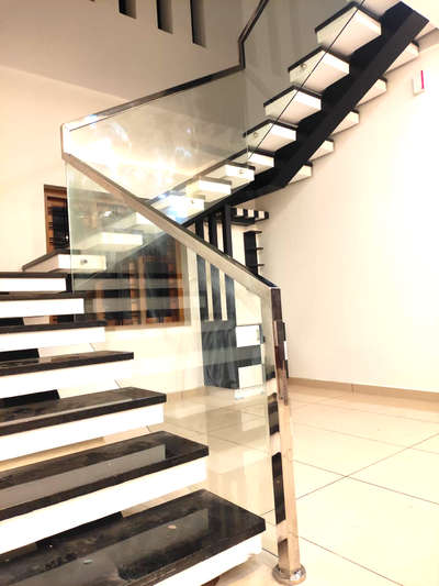 #  glass staircase  please contact  9633865769