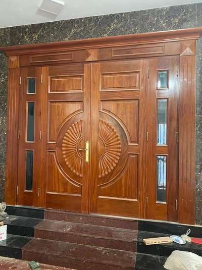 wooden work #men doors design