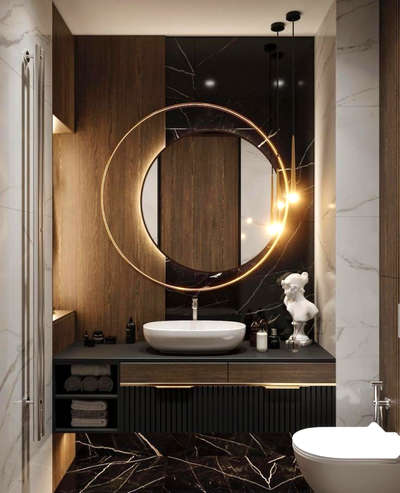 Vanity and mirror design in bathroom and toilet

#mirrorunit #Washroom #washbasin #vanitydesigns #vanityideas #BathroomDesigns #BathroomIdeas