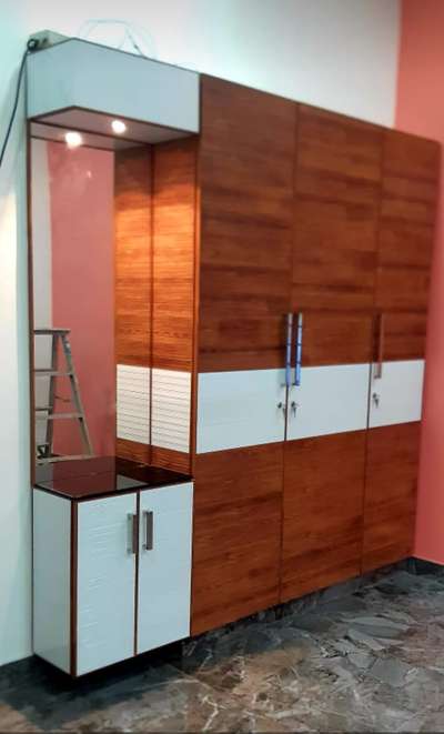 *wood finish aluminium fabrication *
interior design