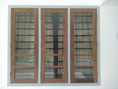 Teak window