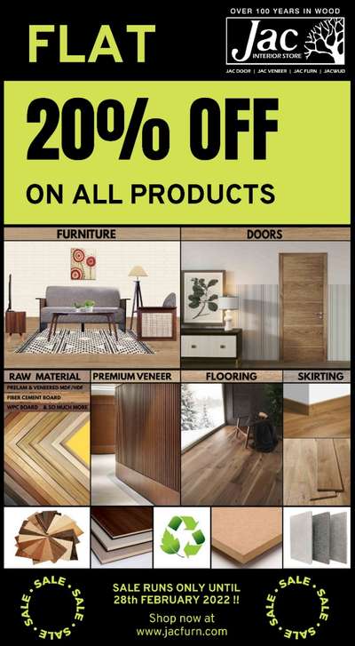 #JacInteriorStore #Kalamassery #Jacwud #JacGroupIndia  #Jacfloor #Jacfurn #WoodenFlooring  #Flooring #prelamMdf #PrelamHdf #veneeredMDF #cement_fiber_board #finger_joint_board #Veneer #jacveneer #beechwood #wpc_board #wpc