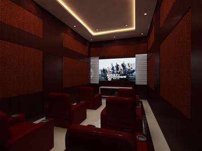 Home theater room