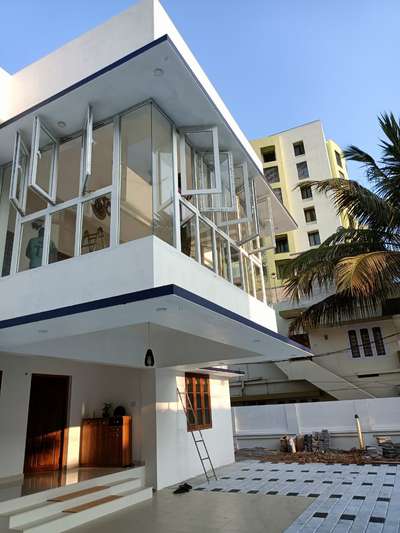 linear uPVC casement windows thiruvanathapuram work