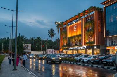 #commercialproperty  #supermarket  #ElevationDesign  #commercial_building