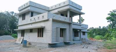 #ongoing
#4bhk
#2300 sqft
#plastering finish
#project_at_mammoodu