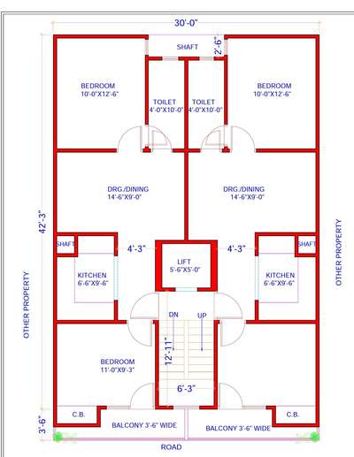 floorplan#sletchplan#modernhouse#parkingfloors#working#30'x42'house plan#interiorplan#view #2unitplan