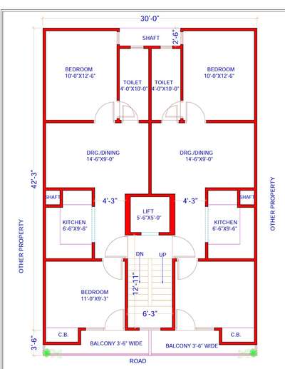 floorplan#sletchplan#modernhouse#parkingfloors#working#30'x42'house plan#interiorplan#view #2unitplan