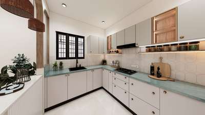 Kitchen design for a Villa project.