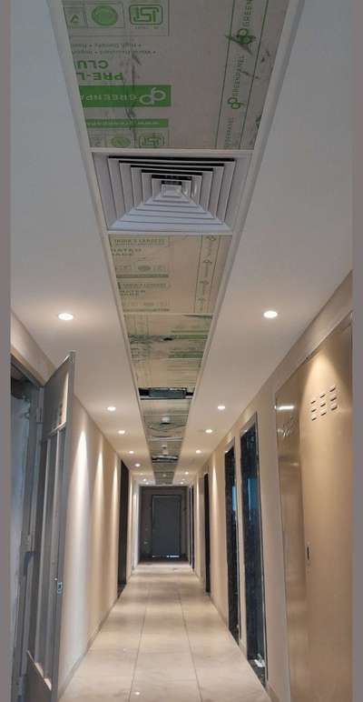Lobby false ceiling work  # #popwork   #FalseCeiling