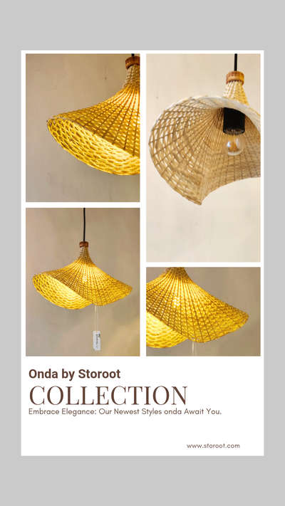 New collection of bamboo lights
and rattan cane lamps
 #rattan #lampshade #bamboolights