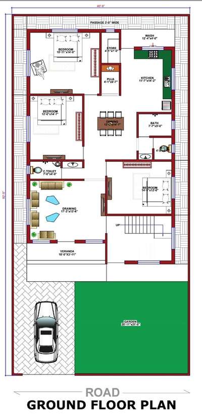 *Floor layout plan *
Above 5000 sqr.ft