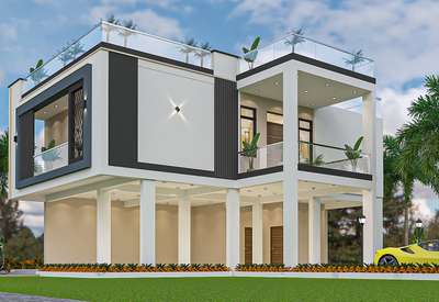 Elevation design  #3d  #3delevations  #frontelevatio  #HouseDesigns  #exteriordesigns