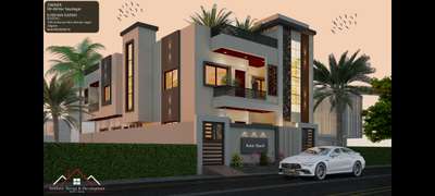 Modern 3D Elevation  #3delevationhome #frontElevation #home3ddesigns #3dbuilding #3delevation🏠