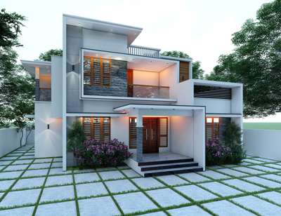 ഇഷ്ടപ്പെട്ടാൽ ലൈക്ക് ചെയ്യാൻ മറക്കല്ലേ 👍
client :Arjun 
 #ElevationHome  #boxtypehouse  #modernhouses