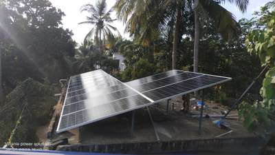 5Kw Ongrid project@ Gurudeva whole sale store @Pallure Mahe